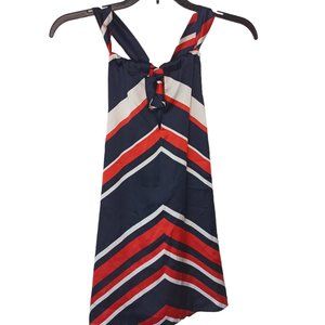 Chaps Red, White, And Blue Top Size Large